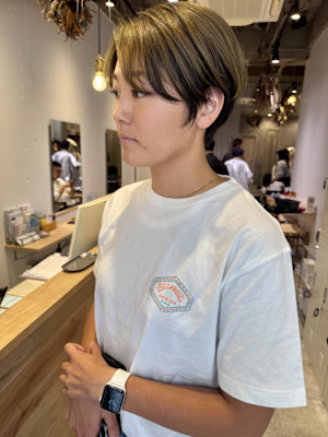 林　直人　ショート/ボブ/デザインカラー