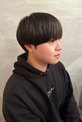 ナチュラルマッシュショート