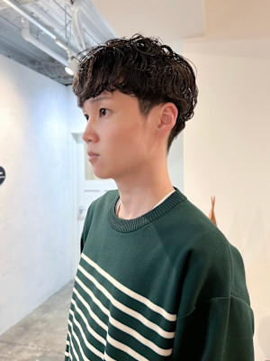 スパイラルパーマ