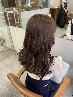 《花屋併設》グレージュカラー