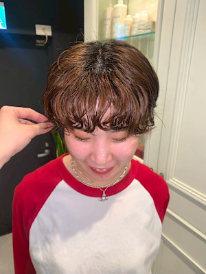 ショートパーマ