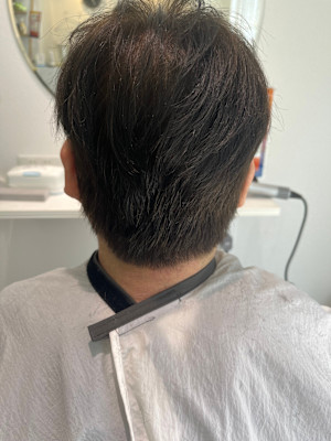 黒染めもオシャレにオリーブブラック