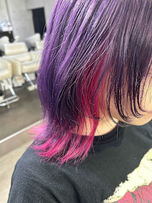 にじさんじ　渡会雲雀　推しカラー　ミディアムウルフ