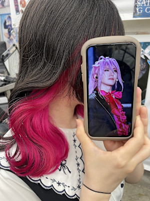 刀ミュ 千子村正 推しカラー アニメカラー インナーカラー