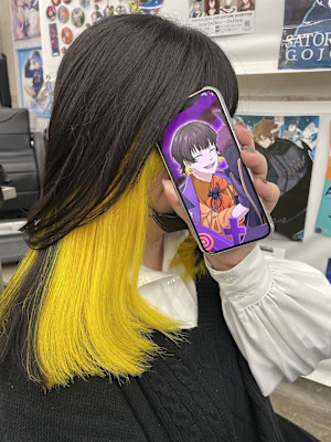 ブルーロック 蜂楽廻 推しカラー インナーカラー アニメカラ