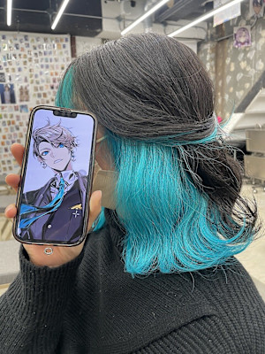 にじさんじ 甲斐田晴 推しカラー インナーカラー アニメカラ