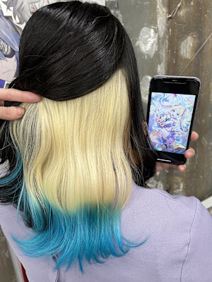 蓮ノ空女学院 大沢瑠璃乃 推しカラー グラデーション インナ