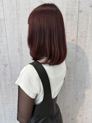 ボルドーカラー