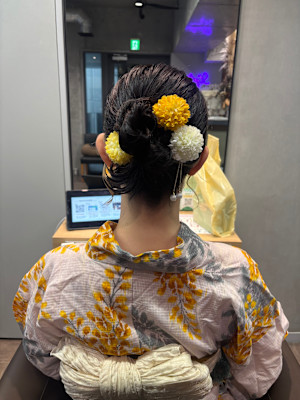 浴衣ヘアアレンジ/ヘアアレンジ/藤沢