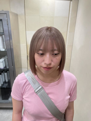 柔らかいcuteなミルクティーベージュ