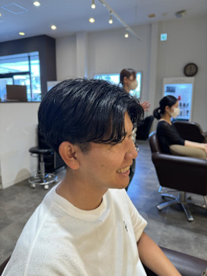 夏仕様センターパート