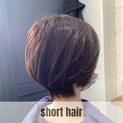 お客様スタイル アッシュベージュ