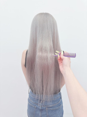 寒色系ハイトーン！ホワイトシルバー！