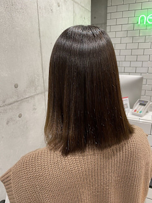 ツヤツヤストレートスタイル♪