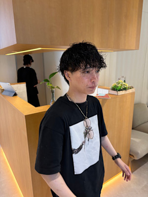 緩めシャドウパーマ