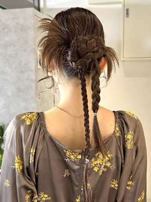 【nanaka】カチモリ/ヘアアレンジ/ヘアセット/結婚式