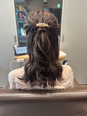 ヘアアレンジ/お呼ばれヘア/藤沢