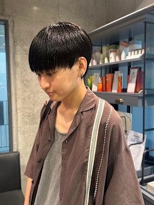 体育祭後,就活向け！黒染めカラー