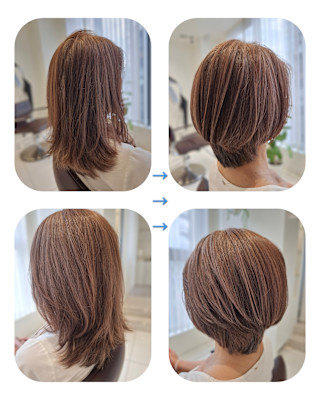 イメチェン！スッキリショートスタイル♪