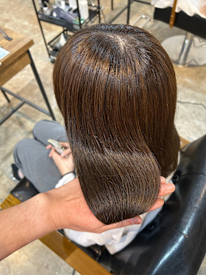 超高濃度水素ケアカラー/アッシュブラウン/ブリーチなしカラー