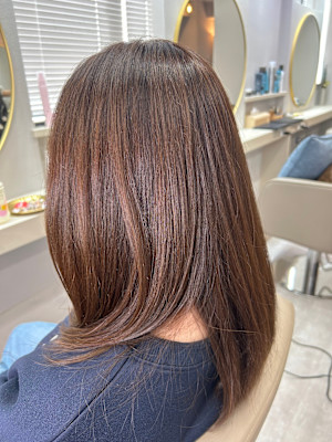 明るめミディアムウォームブラウン♪