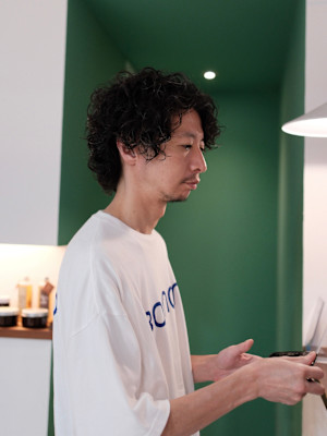 大人スパイラルパーマ