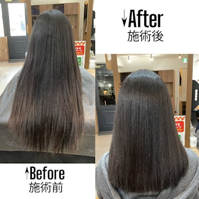 お客様スタイル 縮毛矯正!