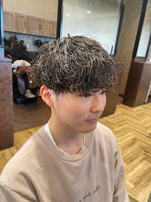 ラウンドパーマ