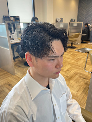 王道アップバング