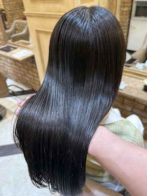 21美髪髪質改善ストレート/メルティカラー20代30代40代