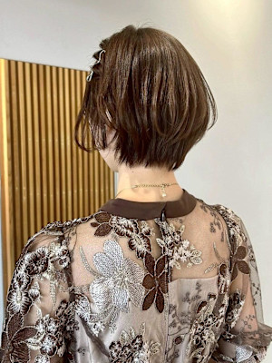 【nanaka】ショートアレンジ/編み込み/二次会ヘア