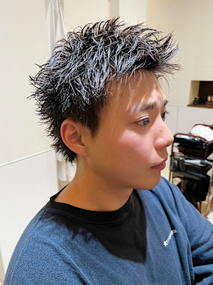 スパイキーショート/メンズショート