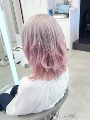 ピンクグラデーション