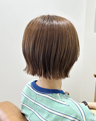 切りっぱなしボブ