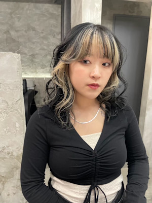 コントラストデザイン/フェイスフレーミング/インナーカラー