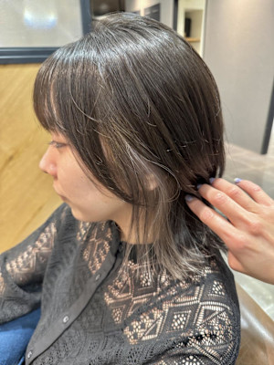 シルバーイヤリングカラー