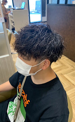 スパイラルパーマ