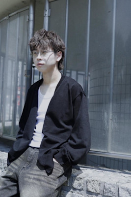 ナチュラルパーマ風スタイル