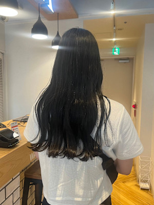 艶感ブルーブラック