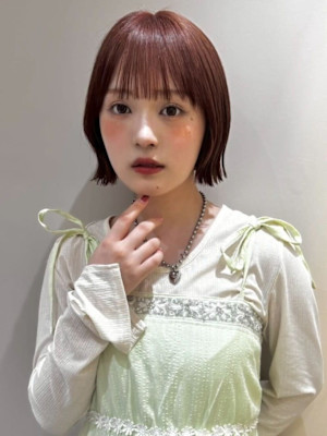 髪質改善＊外ハネ夏のヘアアレンジ＊美髪【Zina 新宿】	