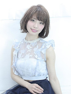 艶髪♪透明感マロンブラウンカラー