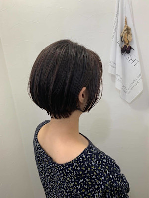 くびれショート/透け感/ハンサムショート