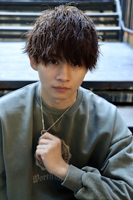 【波巻パーマ】前下がりマッシュ