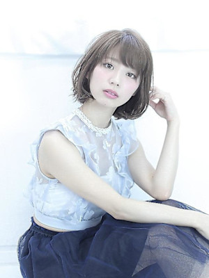艶髪♪フェミニン内巻きボブ