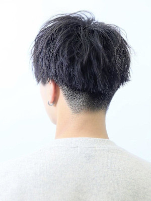 細束でふんわりスパイラルパーマ