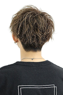 2WAY前下がりセンターパート