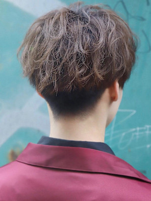 前下がりふわマッシュ