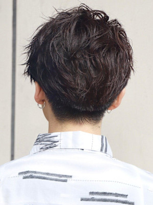 ツイスパかきあげショート