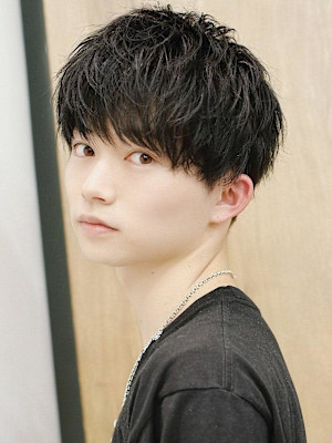 ナチュラル束感クールマッシュ