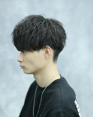 ナチュラル束感マッシュ